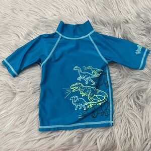 UV Skinz Blue Kids' Sunwear with Dinosaur Design